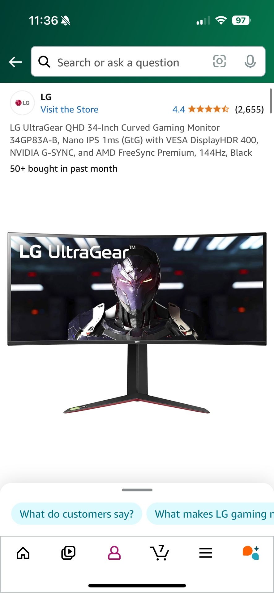 LG Gaming Monitor