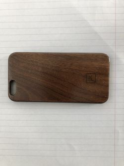 Apple iPhone 6 case brown wood