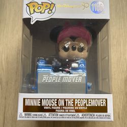 Funko Pop: Minnie Mouse On The Peoplemover Disney 1166