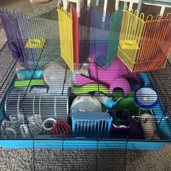 Hamster Cage & Accessories 
