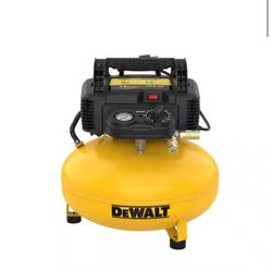 DEWALT 6 gal. 165 PSI Portable Electric Pancake Air Compressor @639