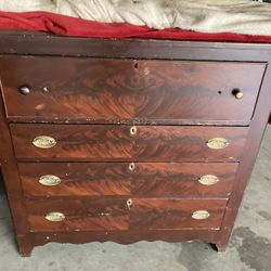 Couch. Dresser. China cabinet antiques. Must go this week