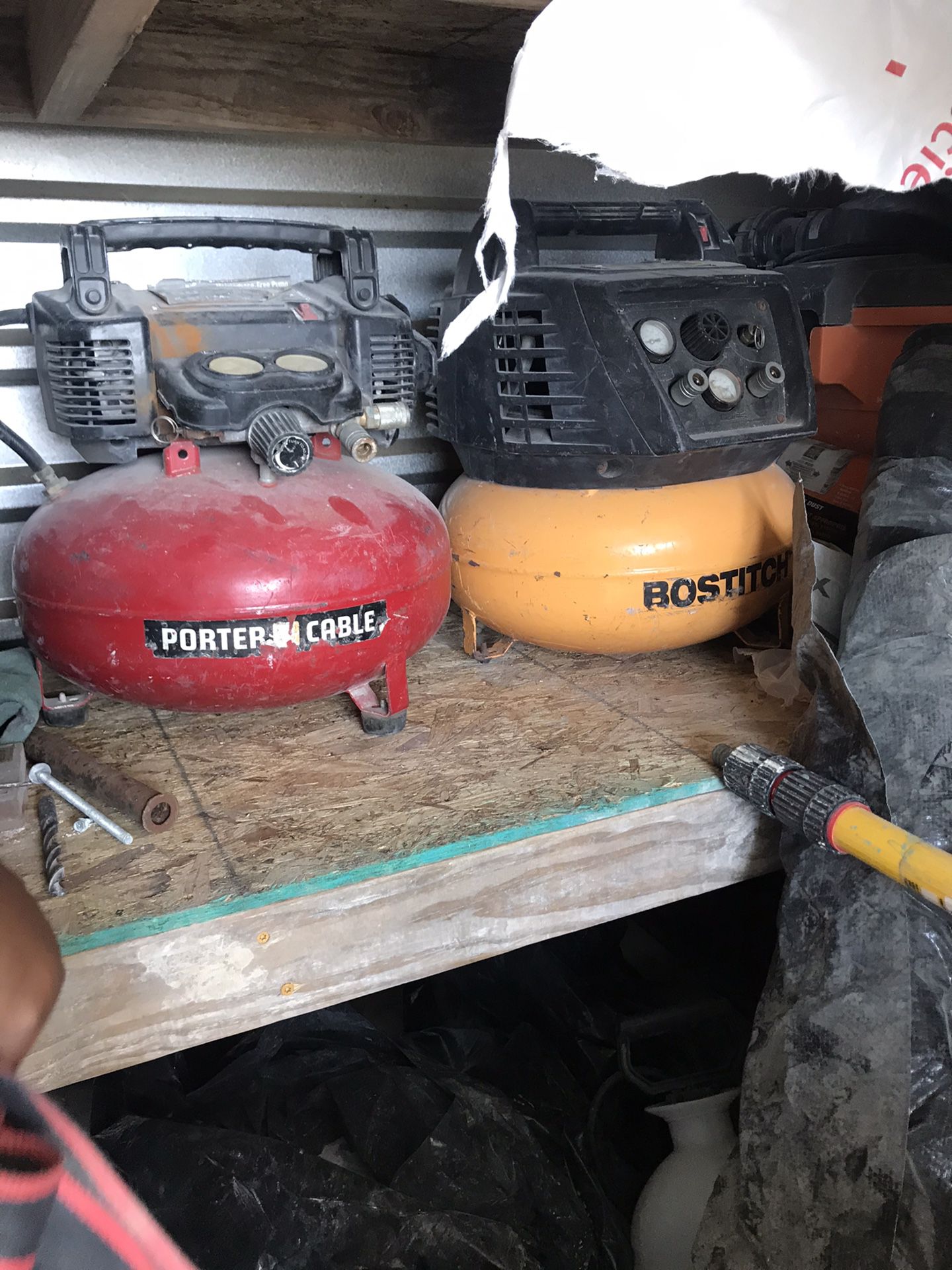 Air compressors $100 total for both