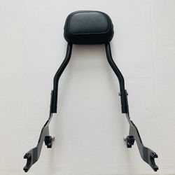 Harley Davidson Sportster Detachable Passenger Seat Back Rest 