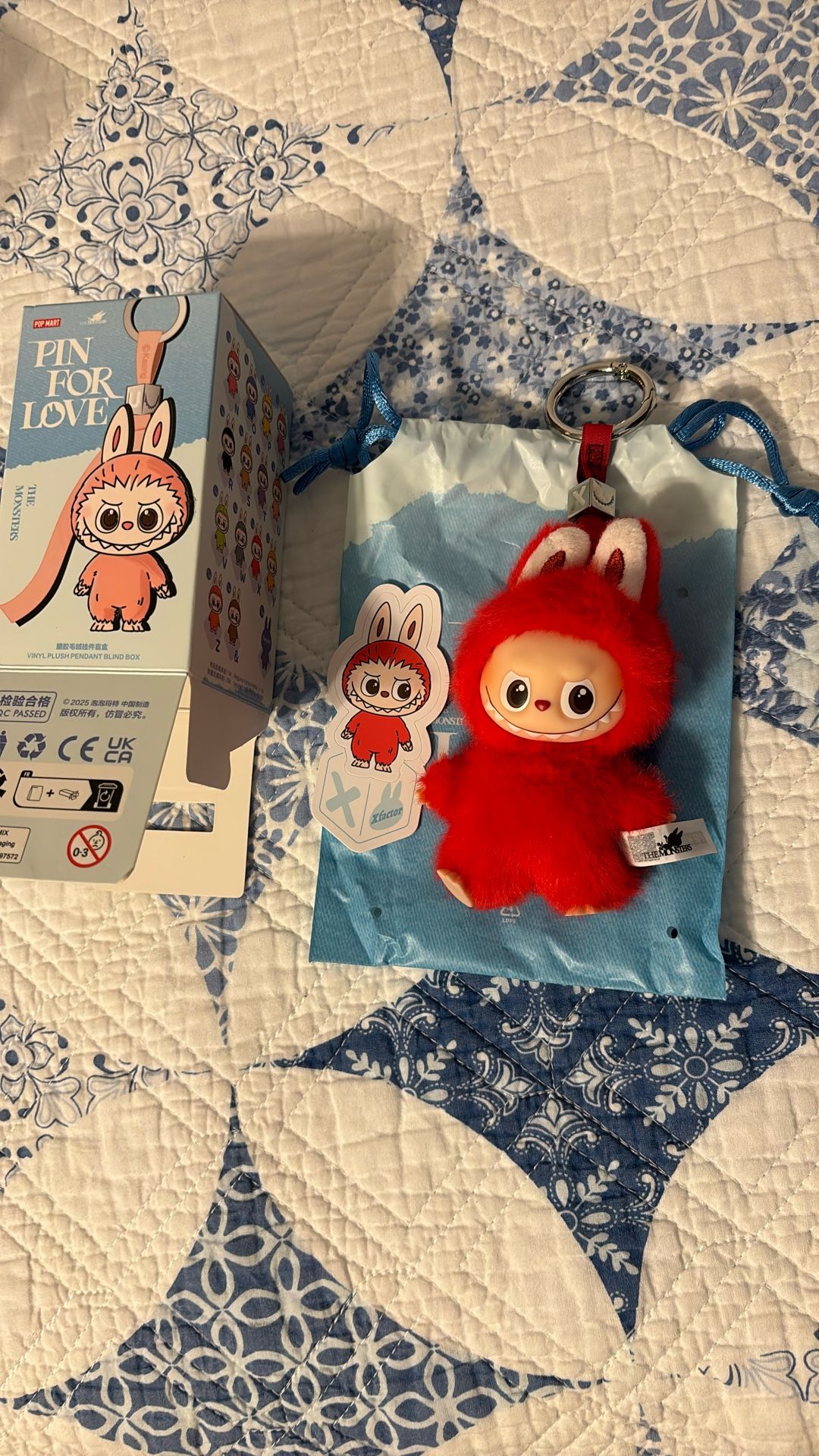 Pin For Love X Labubu Plush