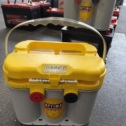 Optima Yellow Top Battery D34/78 Versatile Dual Purpose Deep Cycle AGM Car Truck Battery. Bateria Para Carro Camioneta  PRICE IS FIRM. Optima Yellow T