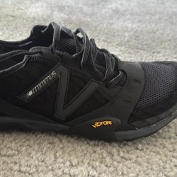 New Balance Minimus trainers (men’s 10, black, Vibram)