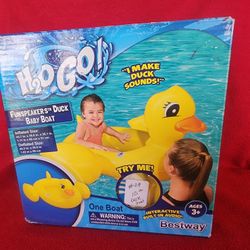 Bestway H2OGO! Funspeakers Duck Baby Boat Float 34151E