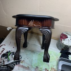 Cherry Wood End Table