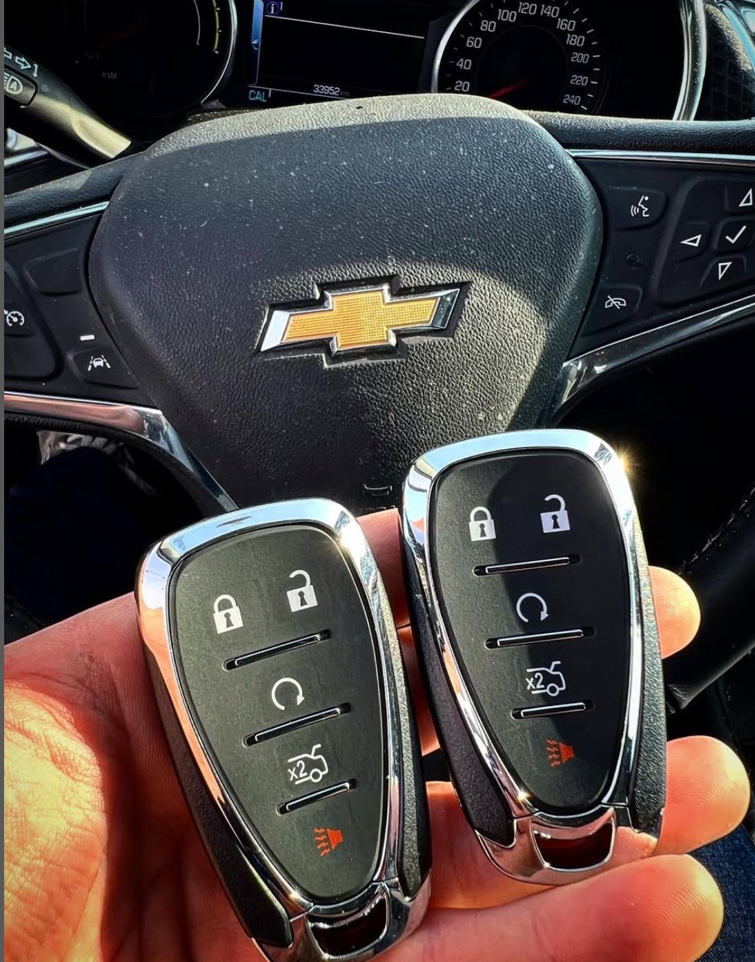 Chevrolet New Key fob
