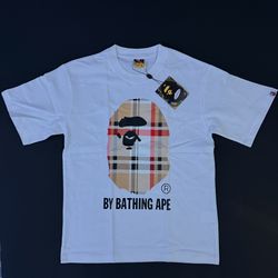 White Bape Tee