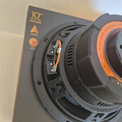 MEMPHIS ( 1 ) 10 INCH 2 OR 4 OHM SELECTABLE VOICE COIL CAR SUBWOOFER 600 WATTS