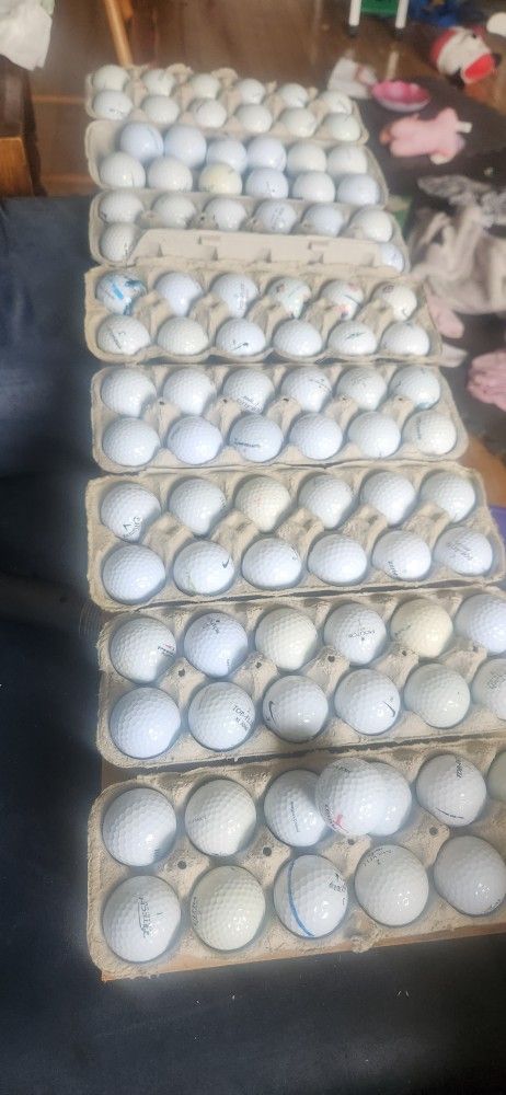 Golf Balls by the Dozen.  $5