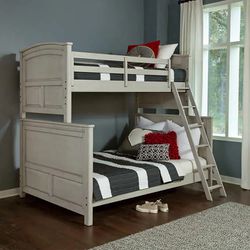 Wingate Twin Over Full Bunk Bed + Twin Mattress $500