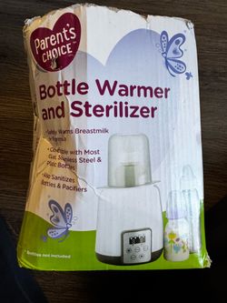 Bottle warmer and sterilizer
