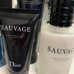 Dior Sauvage And Versace Mens Colognes 
