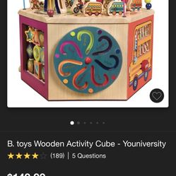 Wooden Toy Toddler Baby Activity Montesorri