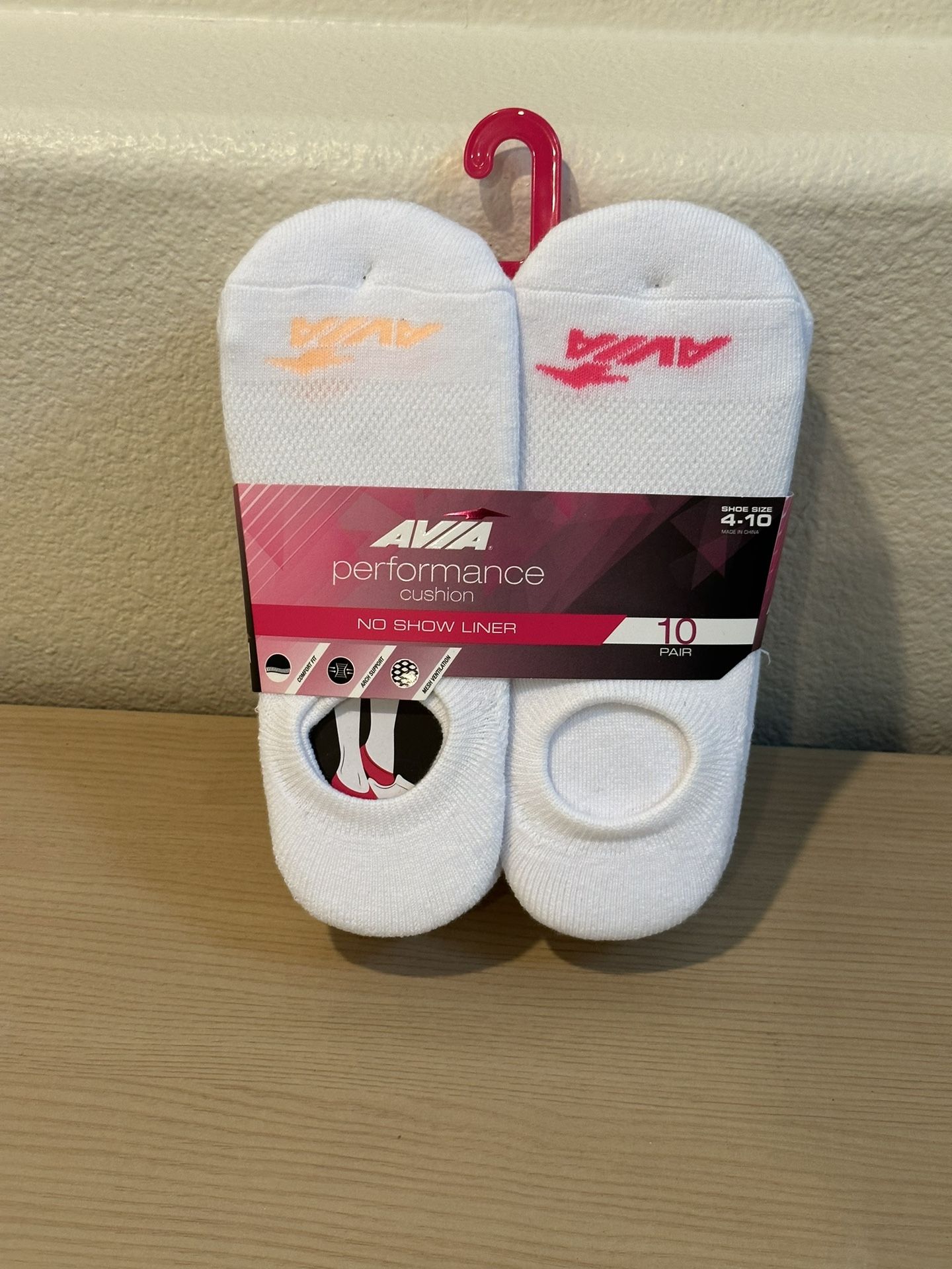 New Avia Women’s Socks - 10 Pack- Shoe Size 4-10