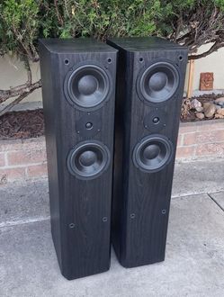 Vintage B.I.C. America V636 Tower Speakers * Sound So Good!