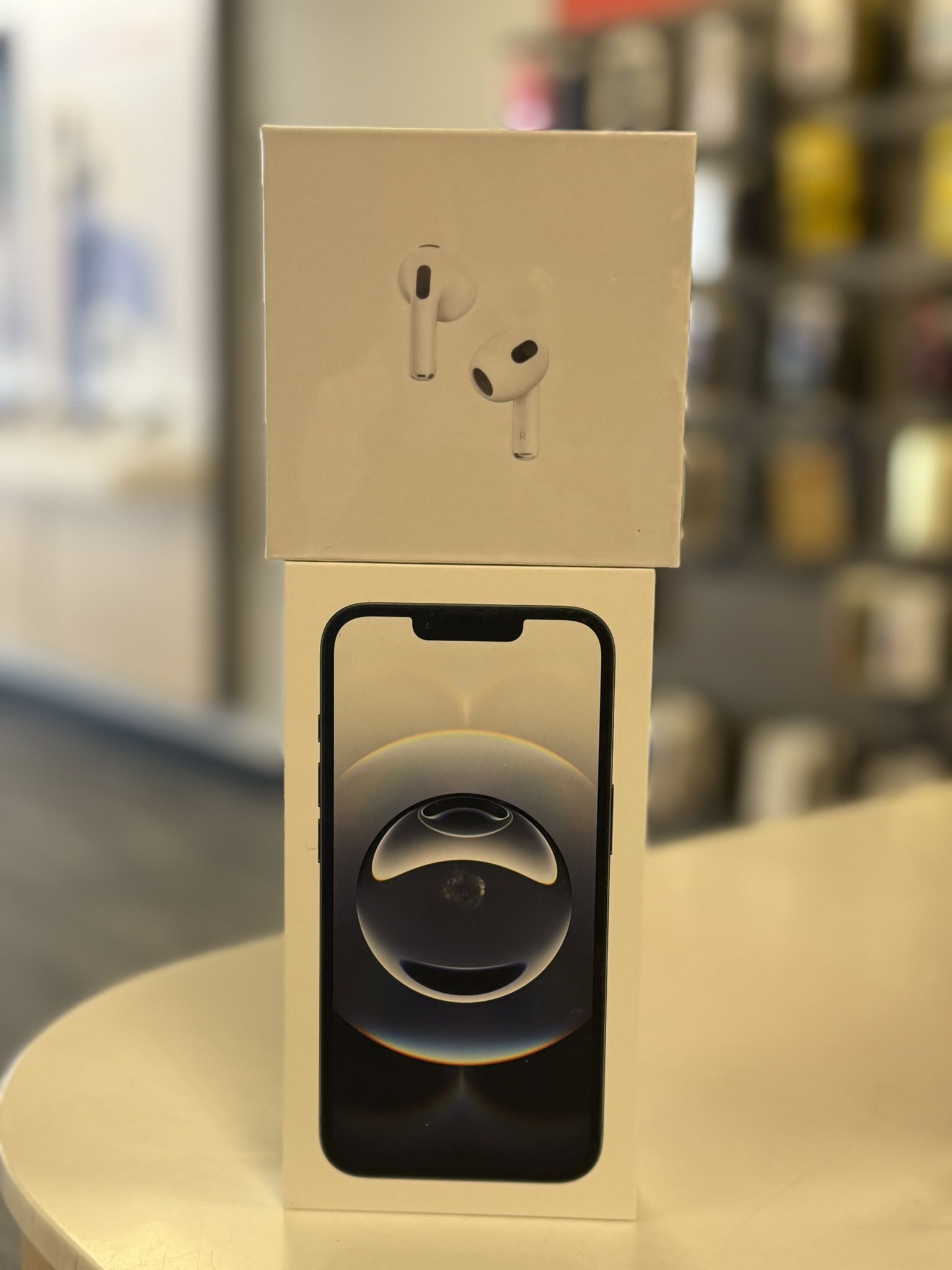 Iphone 16 e brand new sealed pack With Airpods