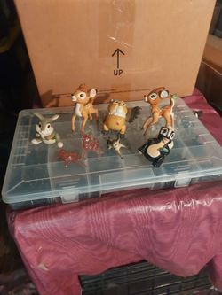 Bambi an friends. How Old don't No . BUT there Old. Most Likely More Then. 20 Years 30