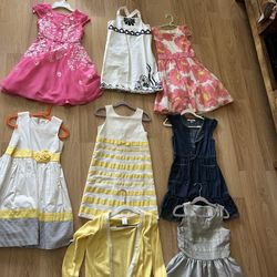 Lot Of Girls Dresses 6-7