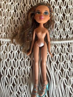 Bratz Yasmin New Year’s CeleBratztion Doll 2003 MGA Tinsel Hair Turquoise Shoes