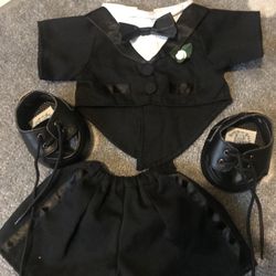 Build A Bear Tuxedo Outfit With Shoes