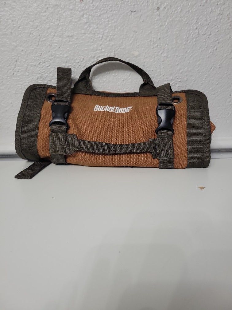 Bucket Boss Outdoor Multi-Purpose Tool Toll Up Bag