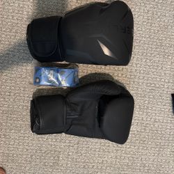Boxing Gloves With Wraps 