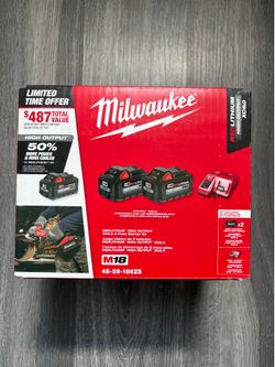Milwaukee RedLithium High Output XC6.0 -Starter Kit