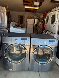 Samsung washer and electric dryer
