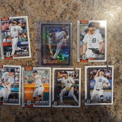 Detroit Tigers Baseball Cards 