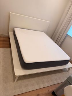West Elm Bed frame + Casper Mattress (Queen)