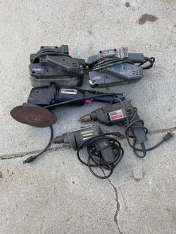 Sanders, Ball/Needle and Drills