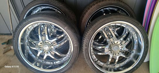 22,rims and tires