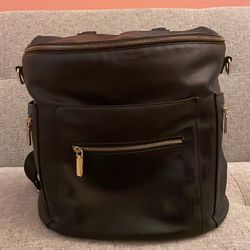 Black Diaper Bag/ Backpack 
