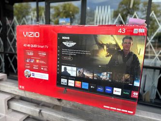TV SALE STARTING TODAY 43" Vizio 4K QLED HDR Smart VQD43M-0801