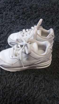 Size 8 Nike Shoe For Toddler & Size 10w Black Toddler Dress Shoes