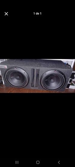 Rockford Fosgate Dual Subwoofer Box