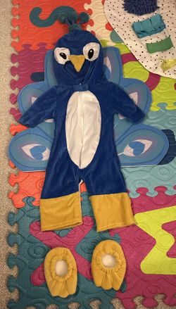 0-3 Baby Unisex Peacock Costume