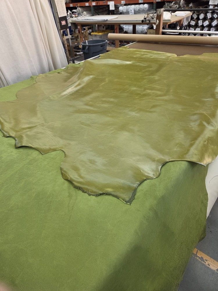 Tasman Green Leather 2 Full Hydes