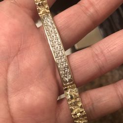 10k Diamond Bracelet 
