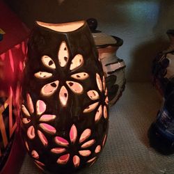 Vase With Candle