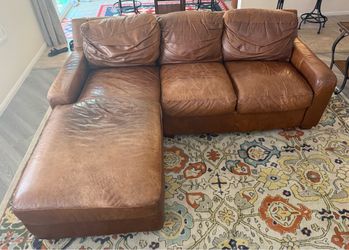 Leather Couch $40