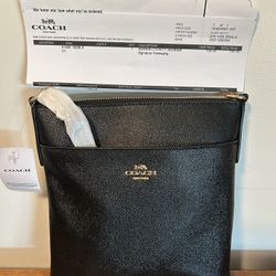 Coach, leather bag brand new