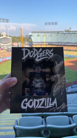 Godzilla dodger bobble head
