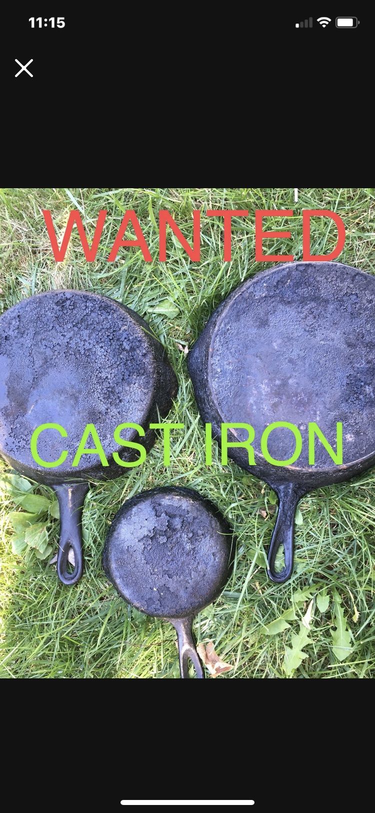 Wanting To Buy Cast Iron Cookware