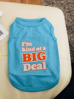 Pet shirt size M $25 brand new!