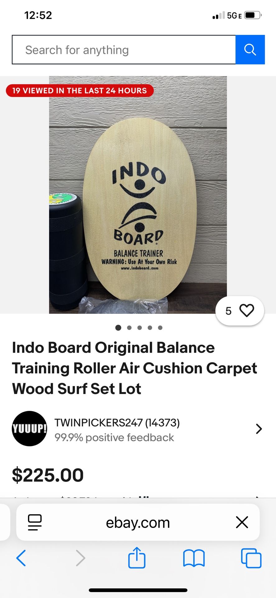 Indo Board Balance Trainer